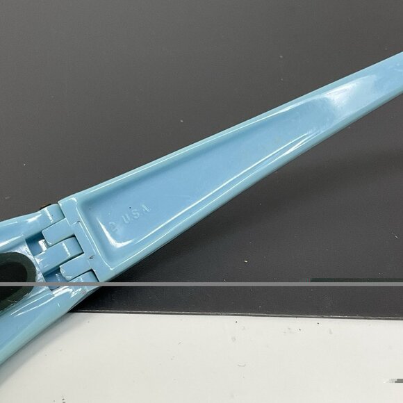 Foster Grant  Space Age Very Rare Blue  Sunglasses Headband Style Made In USA main image 12
